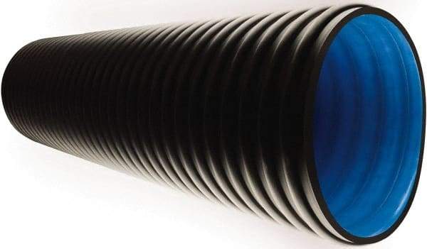 Continental ContiTech - 4" ID x 4.74" OD, 30 Max psi, 29 In. Hg, Dry Material Handling & Transfer Hose - Urethane, -40 to 158°F, 7" Bend Radius, 100' Coil Length, Black - Exact Industrial Supply