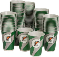 Gatorade - 7 Ounce Flat Bottom Drinking Cup - Paper, 2,000 Pieces - Exact Industrial Supply