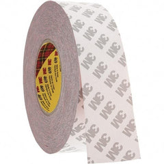 3M - 60 Yd Acrylic Adhesive Double Sided Tape - 5.5 mil Thick, Paper Liner - Exact Industrial Supply