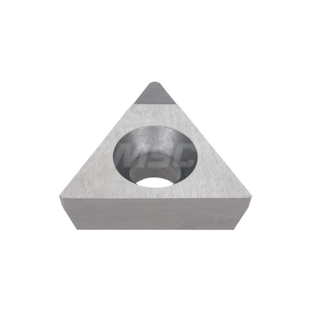 Turning Insert:  TPGA731DIA DX140,  Polycrystalline Diamond Uncoated Finish,  Neutral,  0.0160″ Corner Radius,  60.0 &deg N/A Triangle,  Series  TPGA