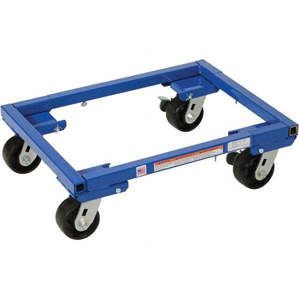 Vestil - 2,000 Lb Capacity Steel Dolly - 34" Long x 24" Wide - Exact Industrial Supply