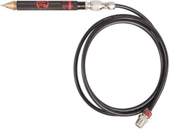 PRO-SOURCE - 3,800 BPM, 90 psi, 0.25" Inlet, 1/4 NPT Inlet, Air Engraving Pen - 59" Long Hose, 1,500 mm Long Hose, 620 kPa Air Pressure, 6.2 bar Air Pressure - Exact Industrial Supply