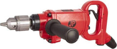 PRO-SOURCE - 1/2" Keyed Chuck - D-Handle with Side Handle, 1,200 RPM, 2.36 LPS, 5 CFM, 1 hp, 90 psi - Exact Industrial Supply