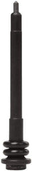 PRO-SOURCE - 1.68" OAL, 1/16" Shank Diam, Pen Chisel - Round Drive, Round Shank, Carbide-Tipped - Exact Industrial Supply