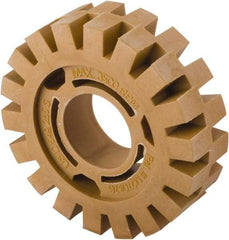 PRO-SOURCE - 4" Diam Angle & Disc Grinder Eraser Wheel - For Use with Utility Surface Blasters - Exact Industrial Supply
