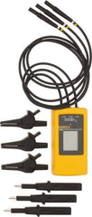 Fluke - 3 Phase, 40 to 700 VAC, 15 to 400 Hz, 32 to 104°F, LCD Display Phase Rotation Tester - No Battery Required, Includes Alligator Clips, Self-Retaining Test Probes, User Manual, EN 61010, EN 61557-7 - Exact Industrial Supply