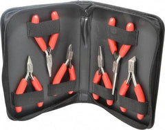 Proto - 6 Piece Mini Plier Set - Comes in Kit Bag - Exact Industrial Supply