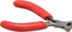 Proto - 4" OAL, 18 AWG Capacity, End Cutting Pliers - 7/16" Jaw Length x 3/4" Jaw Width, End Cut Head, ESD Cushion Handle - Exact Industrial Supply