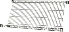 Quantum Storage - 1 Shelf Wire Shelving Unit - 36" Wide x 18" Deep x 1" High, - Exact Industrial Supply