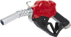 Tuthill - 30 GPM, Gasoline, Kerosene & Diesel Fuel 1" Auto Nozzle with Hook - 1" Inlet, 1" Outlet - Exact Industrial Supply