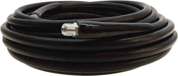 Continental ContiTech - -20 to 250°F, Nitrile High Temp & High Pressure Hose - 3/8" ID x 0.69" OD, Black, 4,000 Max psi - Exact Industrial Supply