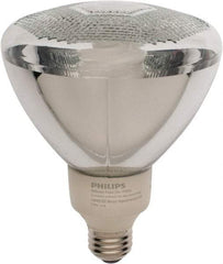 Philips - 20 Watt Fluorescent Flood/Spot Medium Screw Lamp - 2,700°K Color Temp, 850 Lumens, 120 Volts, PAR38, 8,000 hr Avg Life - Exact Industrial Supply