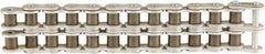 U.S. Tsubaki - 1/2" Pitch, ANSI 40-2, Double Strand Roller Chain - Chain No. 40-2, 1,370 Lb. Capacity, 10 Ft. Long, 5/16" Roller Diam, 5/16" Roller Width - Exact Industrial Supply