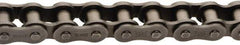 U.S. Tsubaki - 3/8" Pitch, ANSI 35, Single Strand Roller Chain - Chain No. 35, 480 Lb. Capacity, 10 Ft. Long, 1/5" Roller Diam, 3/16" Roller Width - Exact Industrial Supply
