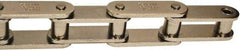 U.S. Tsubaki - 1-1/2" Pitch, ANSI C2060H, Double Pitch Roller Chain - Chain No. 60HNP, 9,000 Lb. Capacity, 15/32" Roller Diam, 1/2" Roller Width - Exact Industrial Supply