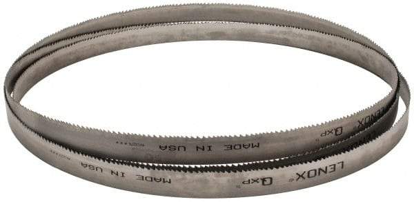 Lenox - 5 to 8 TPI, 13' 3" Long x 1" Wide x 0.035" Thick, Welded Band Saw Blade - Bi-Metal, Toothed Edge, Raker Tooth Set, Flexible Back, Contour Cutting - Exact Industrial Supply