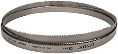 Lenox - 4 to 6 TPI, 13' 6" Long x 1" Wide x 0.035" Thick, Welded Band Saw Blade - Bi-Metal, Toothed Edge, Raker Tooth Set, Flexible Back, Contour Cutting - Exact Industrial Supply