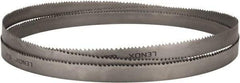 Lenox - 3 to 4 TPI, 15' 4" Long x 1-1/4" Wide x 0.042" Thick, Welded Band Saw Blade - Bi-Metal, Toothed Edge, Raker Tooth Set, Flexible Back, Contour Cutting - Exact Industrial Supply