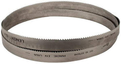 Lenox - 4 to 6 TPI, 12' Long x 1-1/4" Wide x 0.042" Thick, Welded Band Saw Blade - Bi-Metal, Toothed Edge, Raker Tooth Set, Flexible Back, Contour Cutting - Exact Industrial Supply