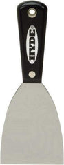 Hyde Tools - Flexible High Carbon Steel 1-Edge Scraper - 3" Blade Width, Nylon Handle - Exact Industrial Supply