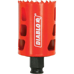 Freud - 1-7/8" Diam, 2-3/8" Cutting Depth, Hole Saw - Bi-Metal Saw, Toothed Edge - Exact Industrial Supply