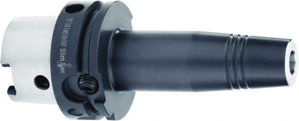 Schunk - HSK63A Taper Shank, 20mm Hole Diam, Hydraulic Tool Holder/Chuck - 33mm Nose Diam, 120mm Projection, 55.7mm Clamp Depth, 25,000 RPM, Through Coolant - Exact Industrial Supply