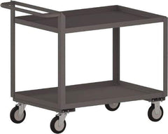 Jamco - 1,200 Lb Capacity, 18" Wide x 36" Long x 30" High Standard Utility Cart - 2 Shelf, Steel - Exact Industrial Supply