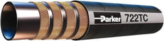 Parker - -6 Hose Size, 3/8" ID x 0.8" OD, 4,000 psi Work Pressure Hydraulic Hose - Synthetic Rubber, -40°F to 257°F - Exact Industrial Supply