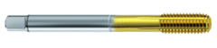 M8 x 1.0 Dia. - 6HX - 5 FL - Cobalt Semi-Bott Tap-TiN FORM-C DIN 374 - Exact Industrial Supply