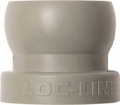 Loc-Line - 3/4" Hose Inside Diam, Coolant Hose Fixed Mount - for Use with Loc-Line Modular Hose System, 20 Pieces - Exact Industrial Supply