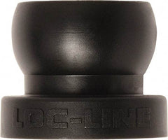 Loc-Line - 1/2" Hose Inside Diam, Coolant Hose Fixed Mount - for Use with Loc-Line Modular Hose System, 20 Pieces - Exact Industrial Supply