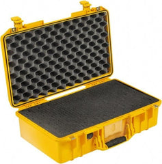 Pelican Products, Inc. - 13-31/32" Wide x 7-31/64" High, Aircase w/Foam - Yellow - Exact Industrial Supply