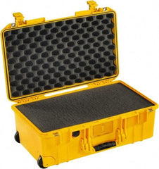 Pelican Products, Inc. - 13-31/32" Wide x 8-63/64" High, Aircase w/Foam - Yellow - Exact Industrial Supply