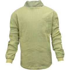 National Safety Apparel - Size XL Yellow Cut Resistant Long Sleeve T-Shirt - Exact Industrial Supply