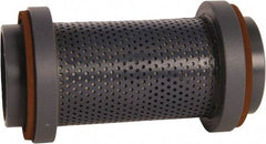 Hayward - 1" Pipe, No Ends, PVC/SSTL Y-Strainer - 150 psi Pressure Rating - Exact Industrial Supply