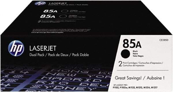 Hewlett-Packard - Black Toner Cartridge - Use with HP LaserJet Pro M1212nf, M1217nfw, P1102w - Exact Industrial Supply
