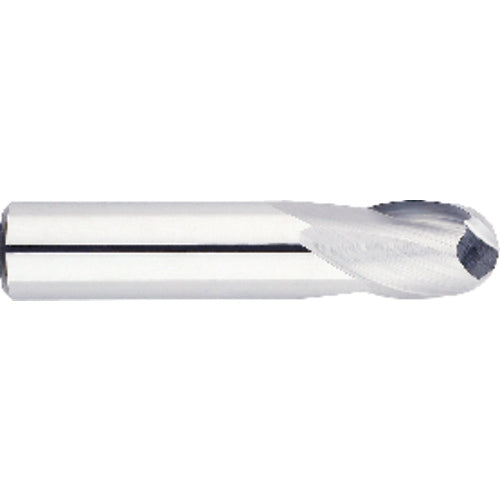 3/16″ Dia. × 3/16″ Shank × 3/8″ DOC × 2″ OAL, Carbide AlTiN, 2 Flute, Ballnose End Mill Series/List #5974T - Exact Industrial Supply