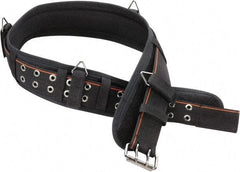 Ergodyne - 25 to 32" Waist Tool Belt - Gray, Polyester - Exact Industrial Supply