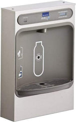 ELKAY - 8 GPH Cooling Capacity Surface Mount Water Cooler & Fountain - Bottle Filling, 20 to 105 psi, 0.20 hp, Stainless Steel - Exact Industrial Supply