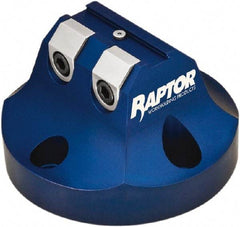 Raptor Workholding - 3/8" Jaw Width, 3" High x 4.97" Wide Dovetail Vise - For Use with 4 & 5 Axis Workholding Systems - Exact Industrial Supply