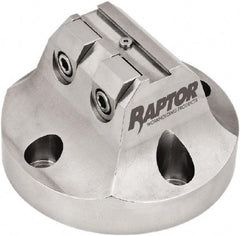 Raptor Workholding - 3/8" Jaw Width, 3" High Dovetail Vise - For Use with 4 & 5 Axis Workholding Systems - Exact Industrial Supply