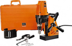 Fein - 3/4" Chuck, 2" Travel, Portable Magnetic Drill Press - 680 RPM, 750 Watts - Exact Industrial Supply