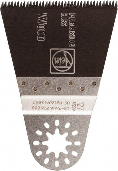 Fein - Rotary & Multi-Tool Multi-Use Saw Blade - 2-9/16" Precision E-Cut Blade, For Fein Multimaster, Wood, Drywall, Plastic Saw Blade - Exact Industrial Supply