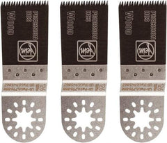 Fein - Rotary & Multi-Tool Multi-Use Saw Blade - 1-3/8" Precision E-Cut Blade, For Fein Multimaster, Wood, Drywall, Plastic Saw Blade - Exact Industrial Supply