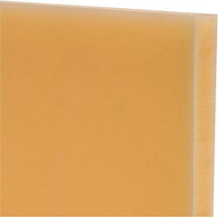 Made in USA - 3/4" Thick x 12" Wide x 1' Long, Polyurethane Sheet - Natural, 75D Hardness, ±0.025 Tolerance - Exact Industrial Supply