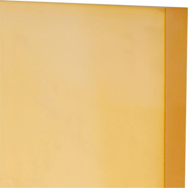 Made in USA - 1' x 24" x 3/4" Natural (Color) Polyurethane Sheet - Exact Industrial Supply