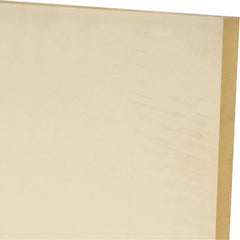Made in USA - 2' x 24" x 3/8" Natural (Color) Polyurethane Sheet - Exact Industrial Supply