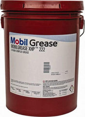 Mobil - 35.2 Lb Pail Lithium High Temperature Grease - Dark Blue, High Temperature, NLGIG 2, - Exact Industrial Supply