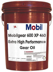 Mobil - 5 Gal Pail, Mineral Gear Oil - ISO 460 - Exact Industrial Supply