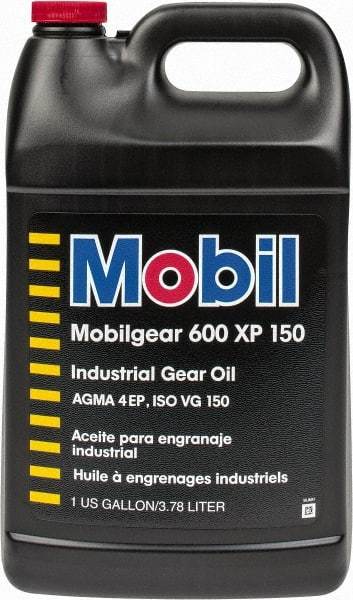 Mobil - 1 Gal Bottle, Mineral Gear Oil - ISO 150 - Exact Industrial Supply